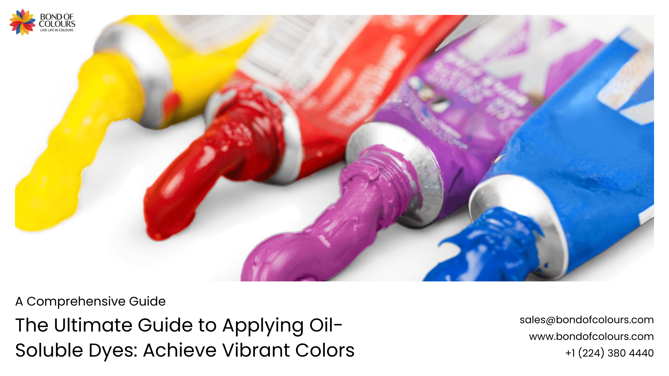 The Ultimate Guide to Applying Oil-Soluble Dyes