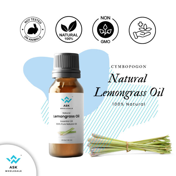 30ml Pure Lemongrass Essential Oil