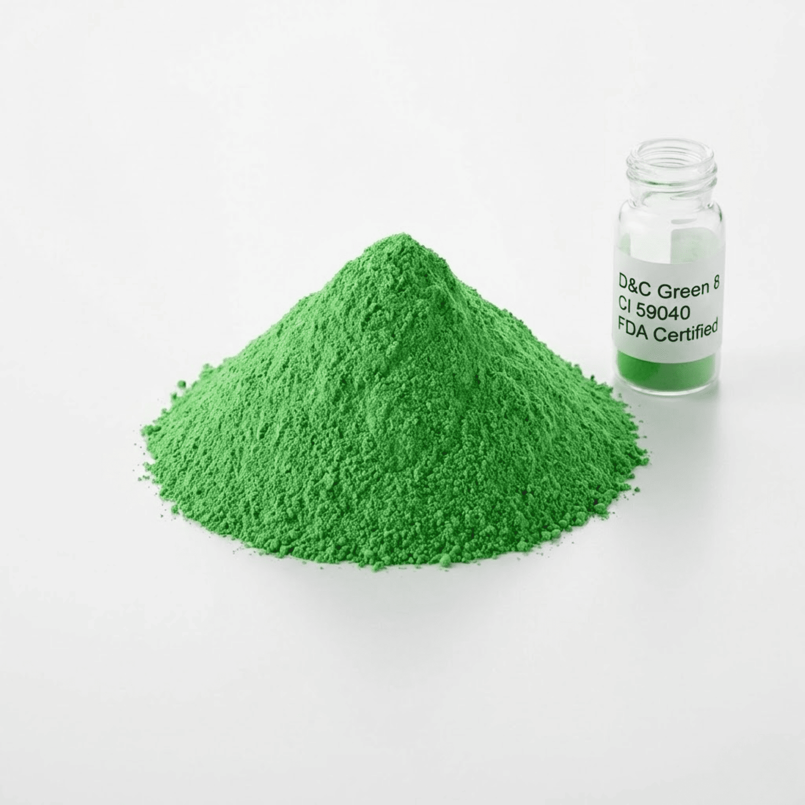 D&C Green 8 Powder CI 59040 | FDA Certified Water Soluble Dye