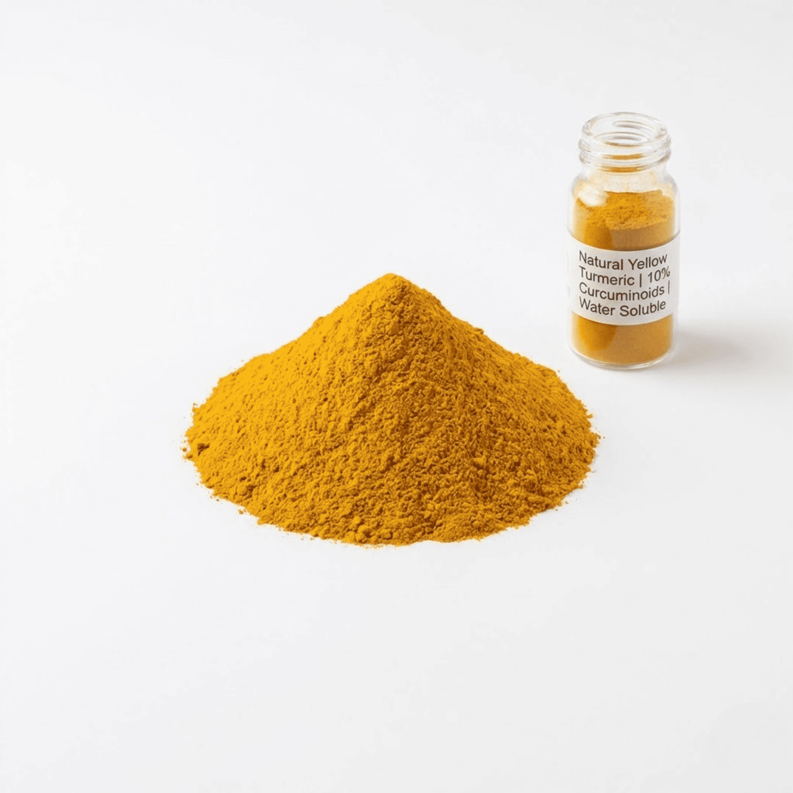 Turmeric Powder Color Hex Code Natural Yellow Turmeric Powder 10% Curcuminoids | Water Soluble Food ...